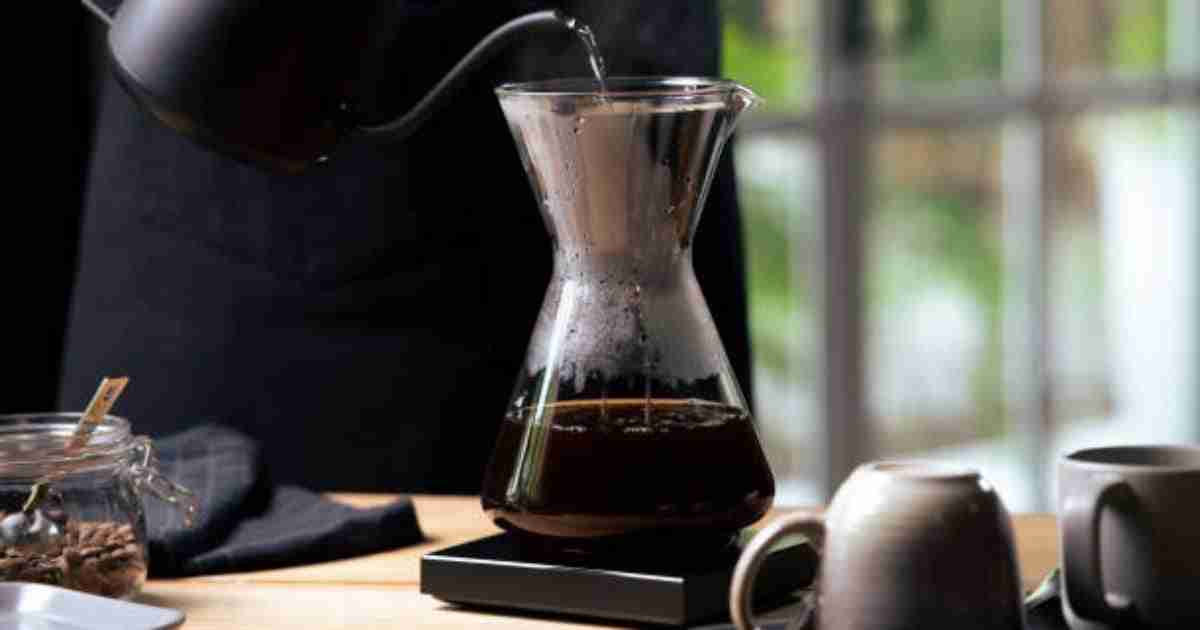 Hand-drip coffee